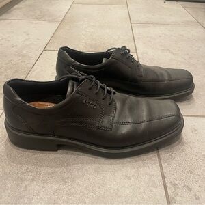 ECCO Men's Helsinki Bike Toe Oxfords (Black)